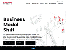 Tablet Screenshot of businessmodelsinc.com